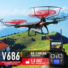 Hot Sale FPV font b RC b font Drones With Camera HD Professional Dron Quadcopters Remote