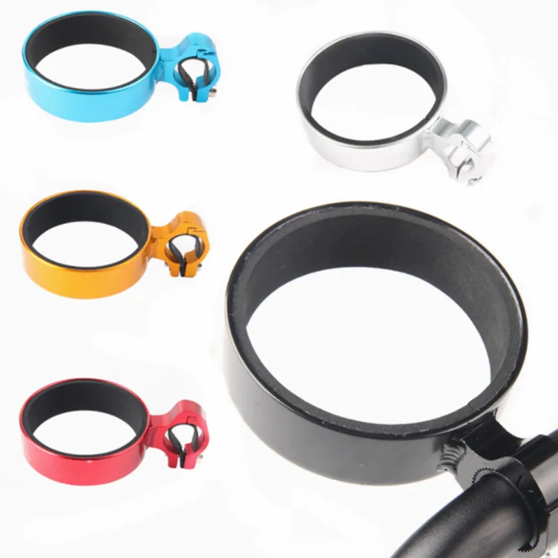 1Pcs Aluminum Alloy Bicycle Coffee Cup Holder Handlebar Rack Bracket Cycling Bike Bottle Cage Bottle Holder 5 Colors