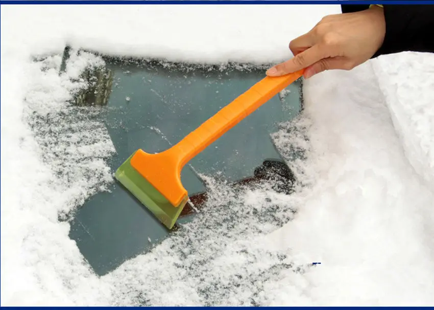 Squeegee Car Snow Cleaner Rubber Snow Shovel Windshield Window Squeegee
