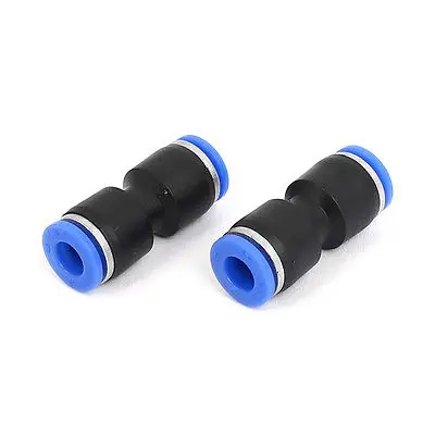 

2pcs 6mm to 6mm Straight Push In Quick Fittings Pneumatic Jointer Connector