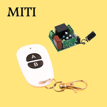 

MITI 220V 1CH 10A RF Wireless Remote Control Light Switch System Receiver&Transmitter Interlocked 5520