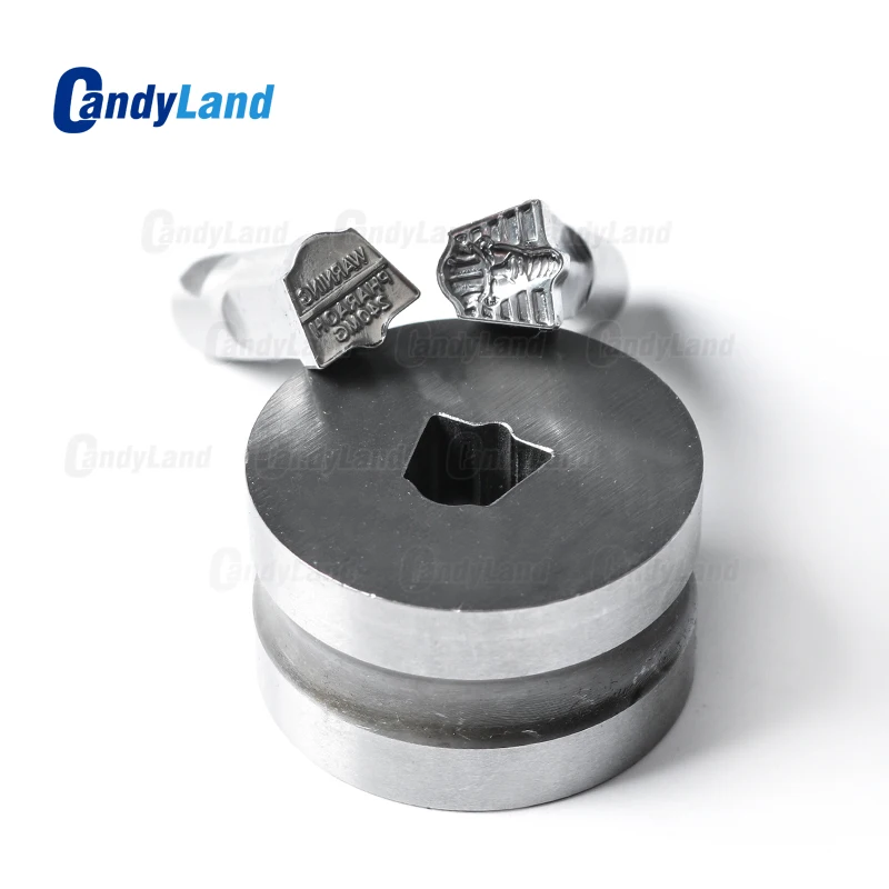 CandyLand Pha Milk Tablet Die 3D Pill Press Mold Candy Punching Die Custom Logo Calcium Tablet Punch Die For TDP 0 Machine