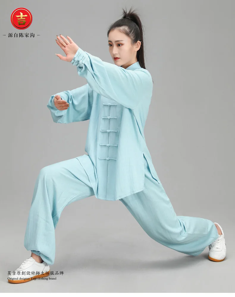 Tai Chi комплект одежды традиционная китайская одежда для женщин Wushu Одежда Кунг-фу костюм форма для единоборств упражнения