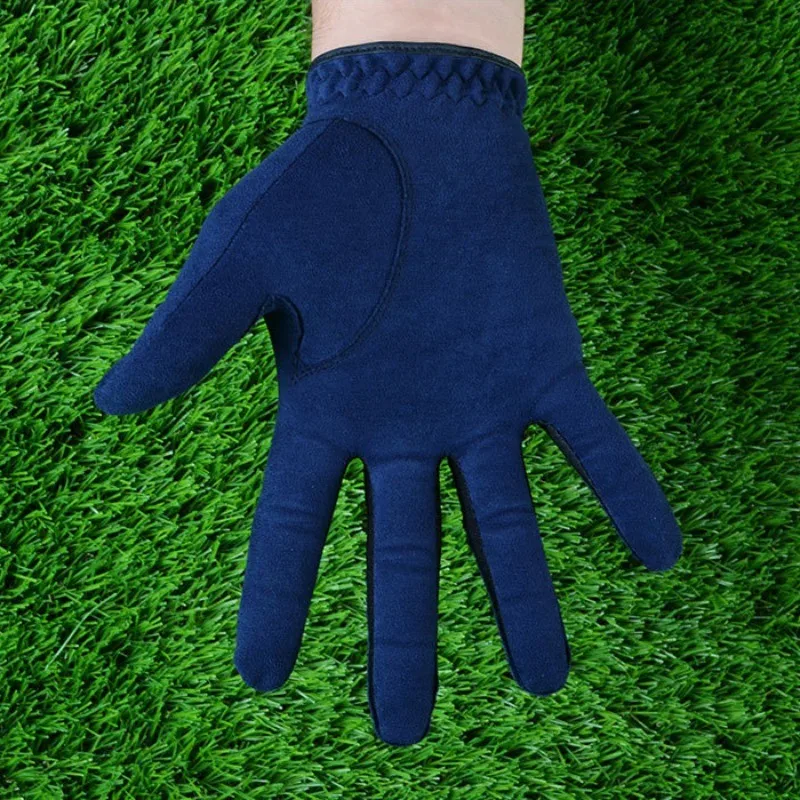 Мужские перчатки для гольфа с правой стороны из абсорбирующей ткани из микрофибры мягкие дышащие абразивные перчатки Новое поступление
