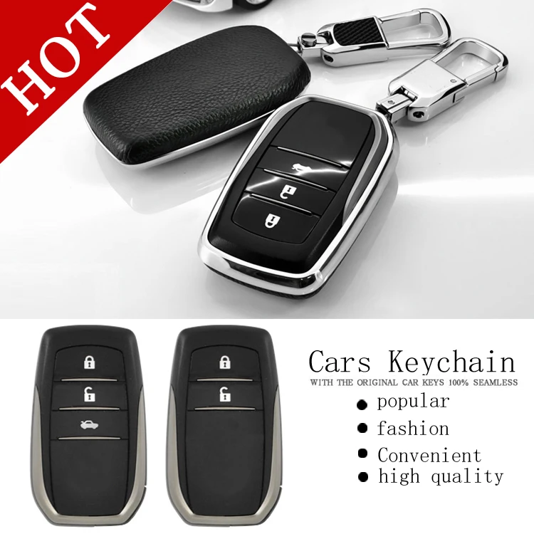 

Free Shipping Key set of car keys package protection shell key chain For camry RAV4 corolla MARK PRADO