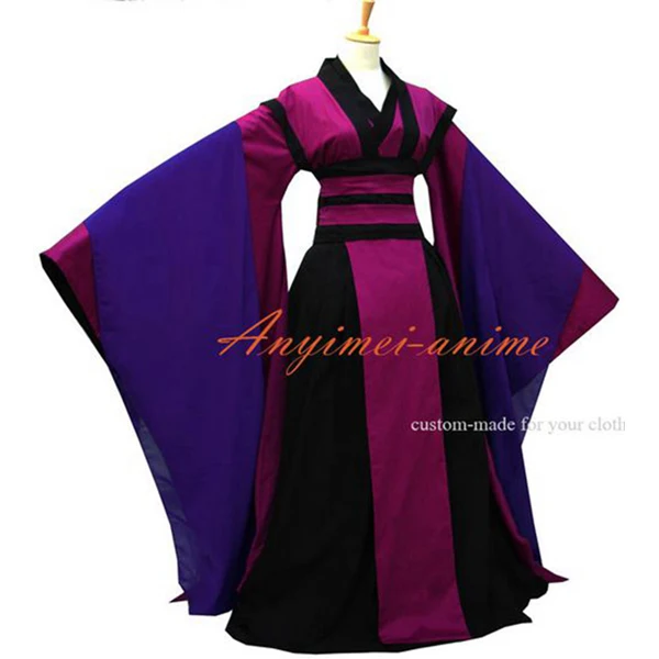 

Hanfu japan kimono Beautiful Gothic lolita dress cosplay Costume Custom-made[G575]