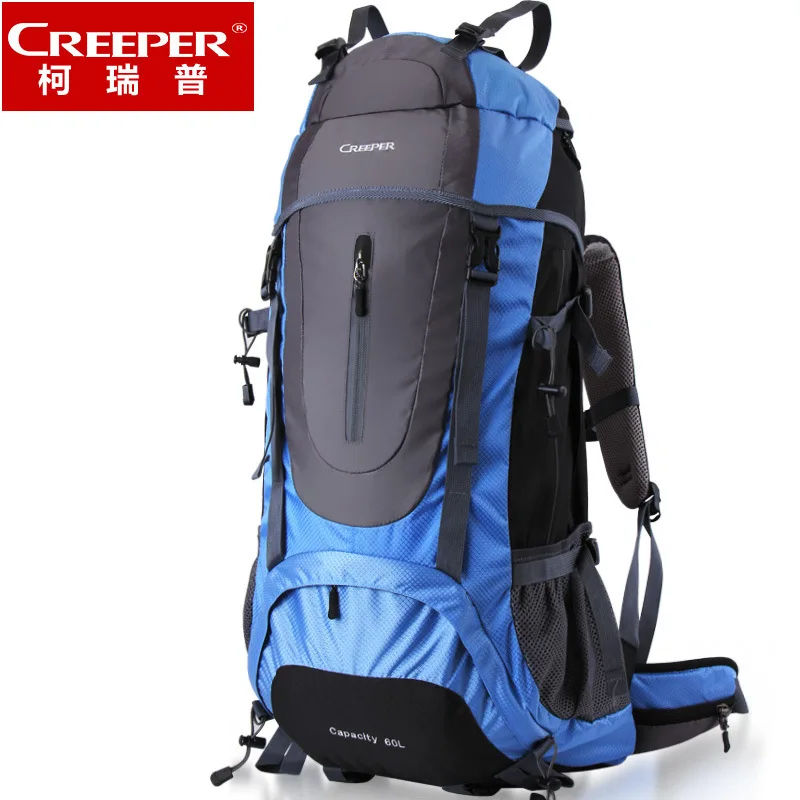 

Creeper Spot Professional sports mountaineering bag 60 liters Outdoor travel sports backpack Mountaineering bag 60L Dropshipping