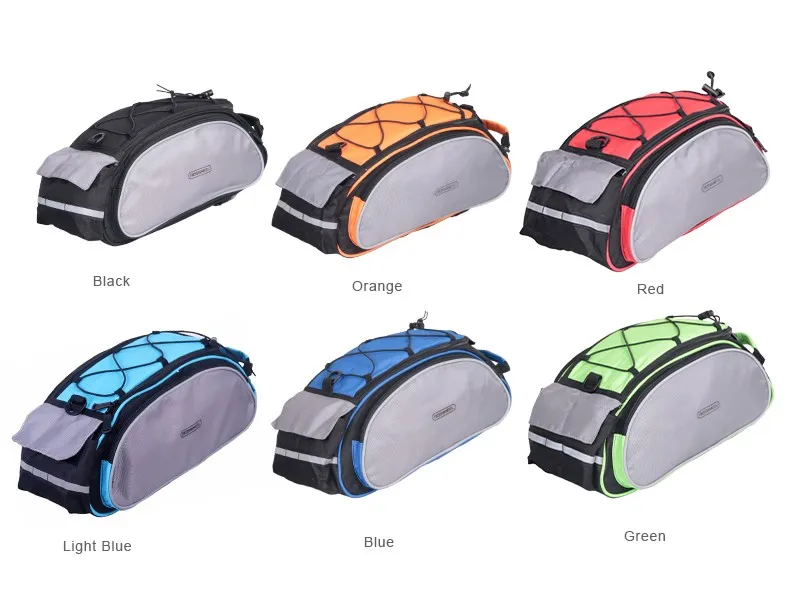 Perfect ROSWHEEL Bicycle 13L Carrier Bag Bike Rack Pannier Trunk Basket Back Seat Shelf Pouch Cycling Luggage Shoulder Handbag 14541 2 Perfect ROSWHEEL Bicycle 13L Carrier Bag Bike Rack Pannier Trunk Basket Back Seat Shelf Pouch Cycling Luggage Shoulder Handbag 14541 2