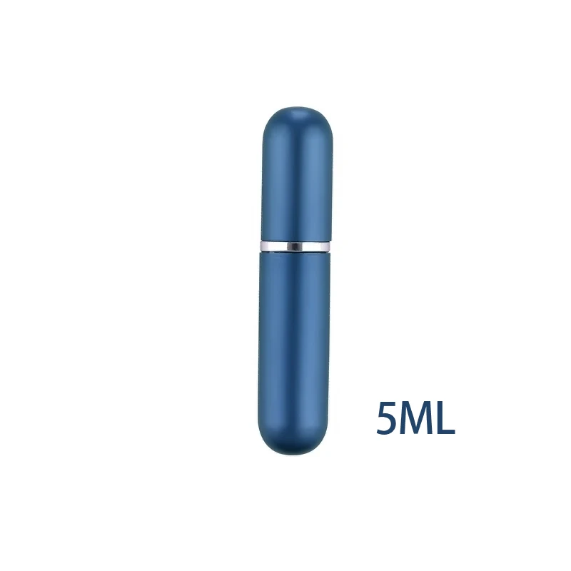 5 мл дорожные мини многоразовые портативные пустые флаконы для духов с распылителем безвоздушный насос косметический ароматный насос спрей чехол флакон духов - Цвет: 04