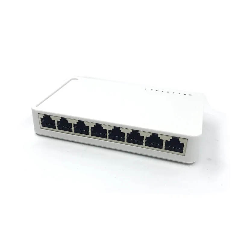 OEM новая модель 8 коммутатор Desktop RJ45 коммутатора Ethernet 10/100/1000 Мбит/с Lan переключатель концентратора 8 Порты и разъёмы как