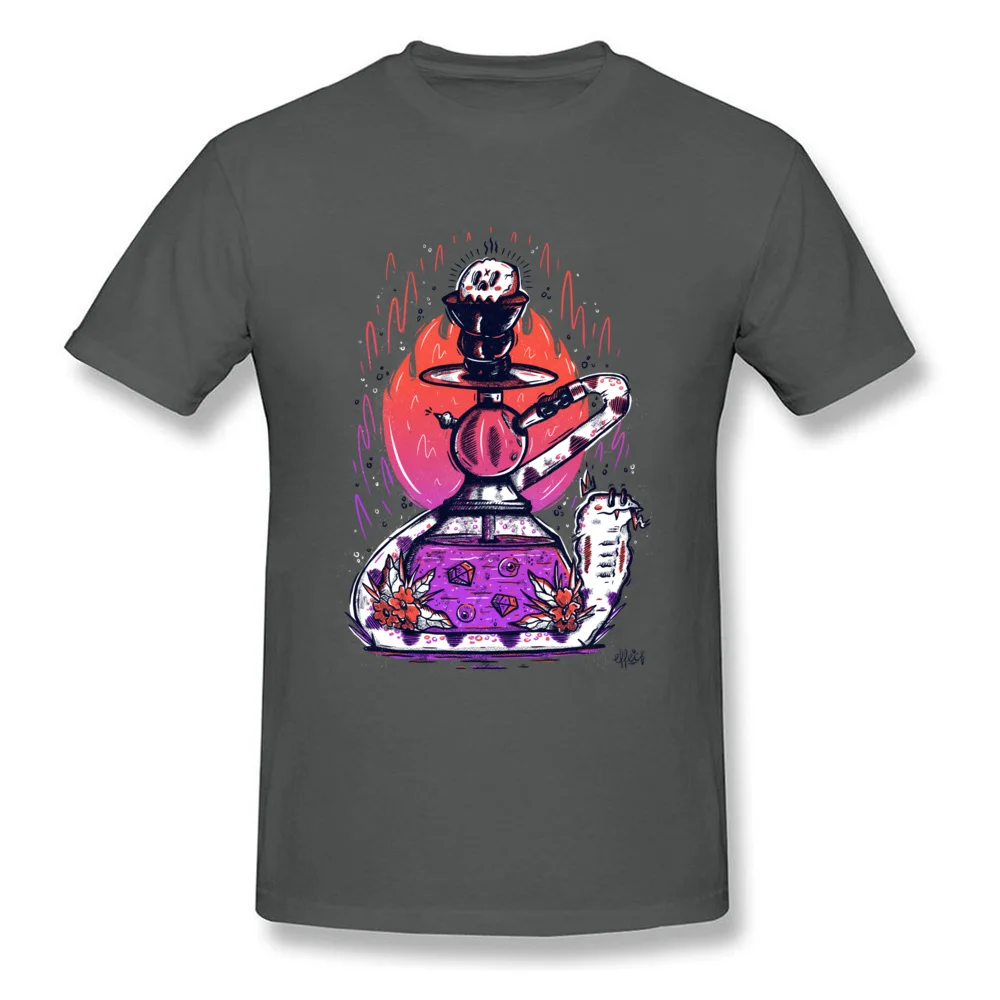 Graphic Mens T Shirts Shisha In The Grass Custom Tops T Shirt 100% Cotton Fabric Short Sleeve Leisure T Shirts O-Neck Shisha In The Grass carbon