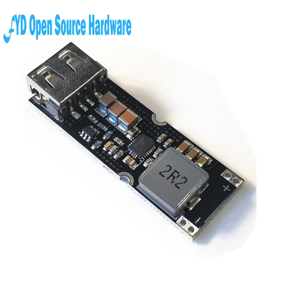 

1pcs TPS61088 3.7V 4.2V Liter 5V 9V 12V USB Mobile Phone Fast Charge QC2.0 QC3.0 Lithium Battery Boost Power Module Board