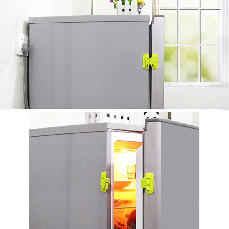

Multifunction Safety Fridge Locks Cartoon Dog Shape Closet Door Locks Cabinet Door Refrigerator Safety Lock For Child Baby