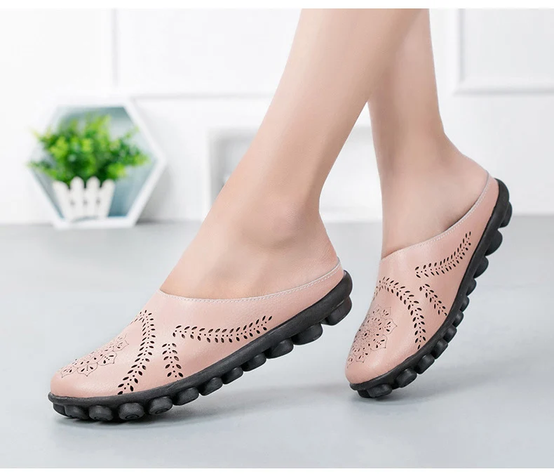 XY 991 Cut Outs Women\\\'s Summer Flats Shoes -15