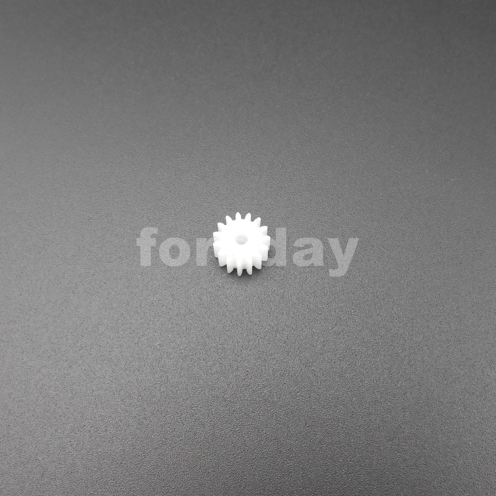 NEW 20PCS 15T2A Gear Modulus 0.5 Aperture 2mm ( 1.95MM ) DIY Model Accessories teeth T=15 Plastic Spur Gears 15 Teeth *FD196X20