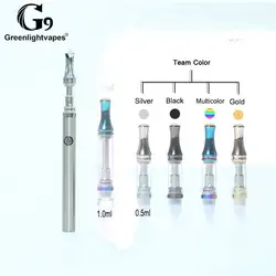 Greenlightvapes G10 Vape электронные сигареты в виде ручек испаритель Набор для начинающих распылитель резервуар 510 нить многоразового КБР масляные