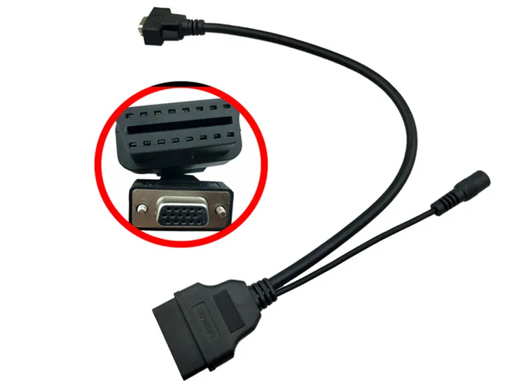 Original OBD to 15pin connector adapter cable for launch X431 PRO/PRO3S X431PROPRO3IV3GPADPADIII bl