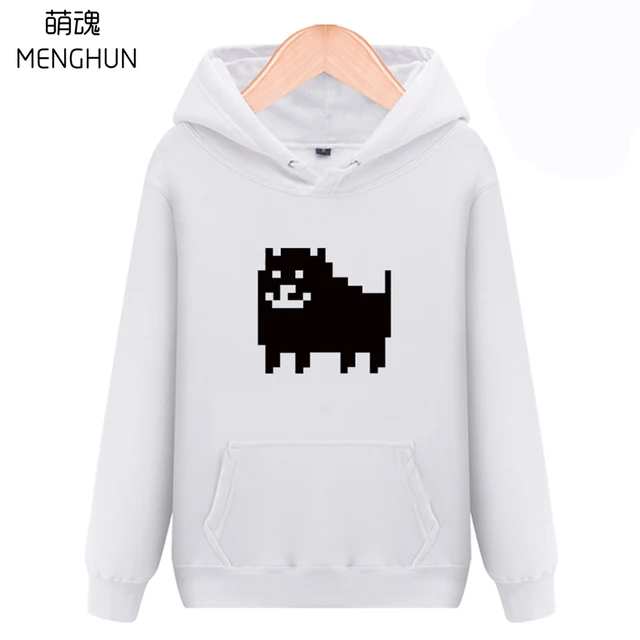 Lovely mini dog printing undertale inspired game fans warm hoodies game fans hoodies Haddo dog costume ac711 3