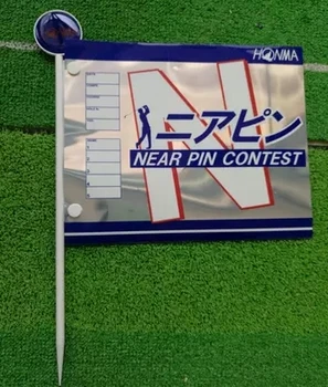 

Gonkux New Golf Tournament Tlag Distance Flag LOGO Random Delivery