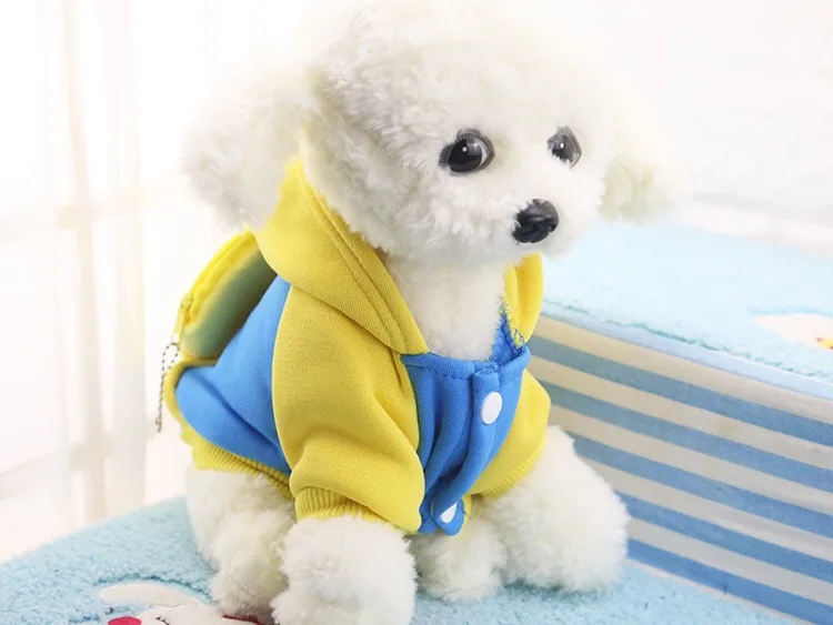 Зимняя Теплая Одежда для собак, мягкий свитер со щенком, пальто, куртка для маленьких собак, Толстовка для чихуахуа, одежда, костюмы для домашних животных