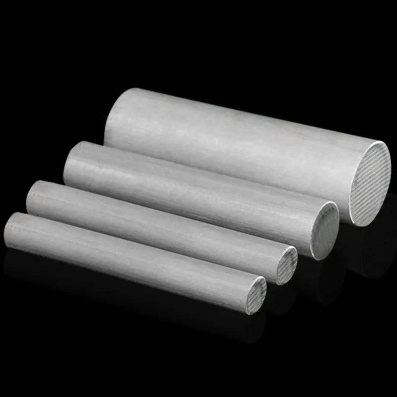 

7075 aluminum rod solid super hard aluminum round rod diameter 5/6/8/10/12/20/30/40/150mm processing zero cut