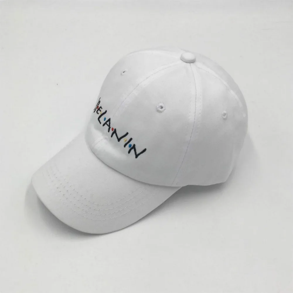

2019 Fashion Baseball Caps For Women Couple Trend Letter MELANIN Embroidery Hip Hop Cap Outdoor Snapback Dad Hats Adjustable
