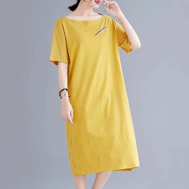

Summer dress women 6XL 7XL 8XL 9XL plus size bust 150cm dress women 2 colors