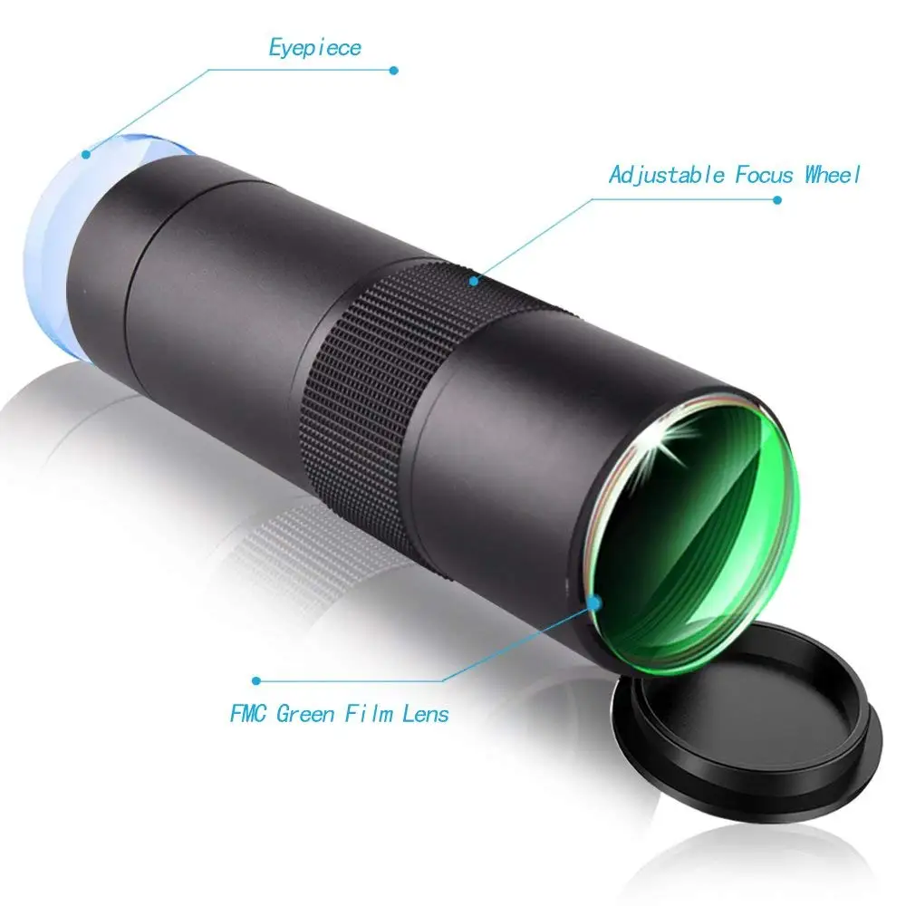 8x32 Metal Monocular Telescope, HD Compact Monocular for Bird Watching Sports Travelling 8x32 Metal Monocular Telescope, HD Compact Monocular for Bird Watching Sports Travelling