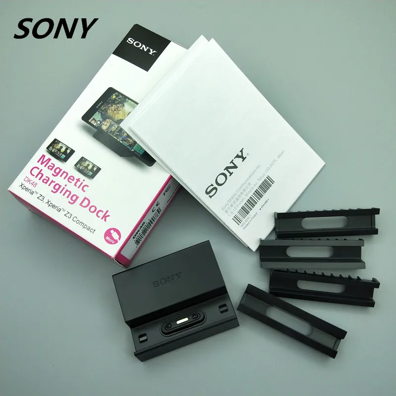 

Original For SONY Dock Station Cradle magnet Charger Xperia Z3 Z2 Z1 Mini Compact D5833 L55U M55W Sony DK48 Magnetic Charging