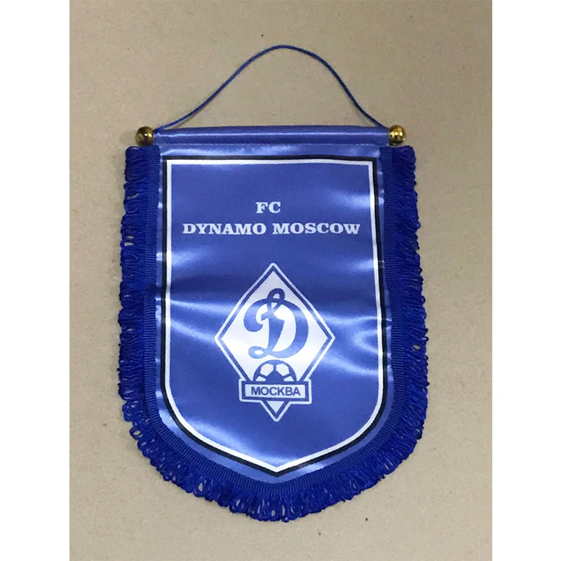 

Russia Dynamo Moscow FK 30cm*20cm Size Double Sides Christmas Decorations for Home Hanging Flag Banner Gifts