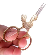 Стежка рукоделие рукоделия фантазии портной курица петух крест Thrum темы вышивки винтажные швейные ножницы trim Cut Craft