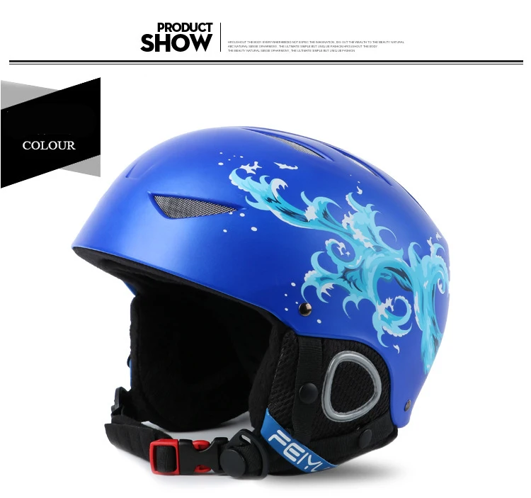 Детский лыжный шлем Осень-зима сноуборд для взрослых Лыжный спорт оборудование для шлема снежные виды спорта безопасные шлемы для катания на коньках