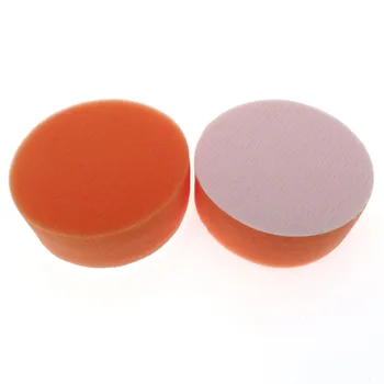 

5Pcs 80MM Buffing Sponge Pad Orange Sponge Rubbing Ruber Scouring Pad All Purpose for Car Bathroom Kitchen