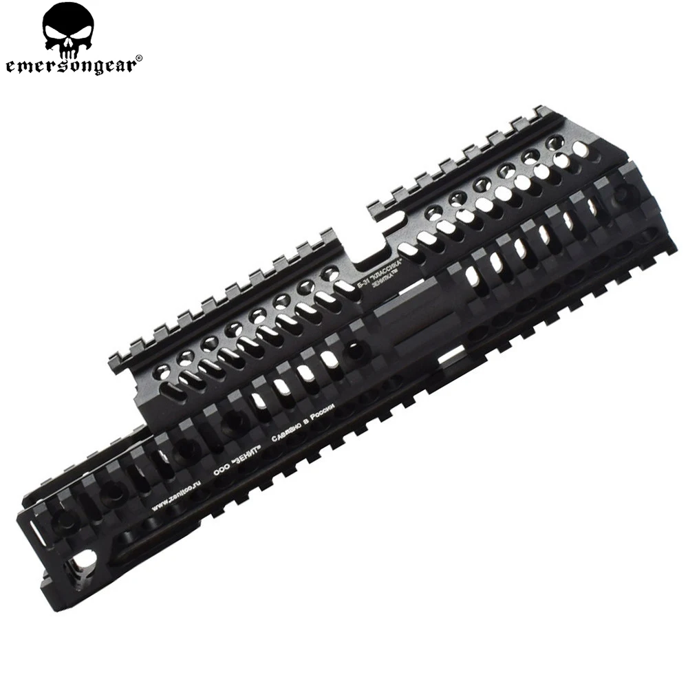 EMERSON AK 47 Тактический Quad Rail Picatinny Handguard система ЧПУ алюминий полная длина тактический для AK AEG/GBB винтовки B30 B31