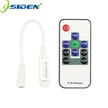 

RF RGB Controller Mini RF Wireless LED Remote Controller for RGB 5050/3528 LED Lights Strips RGB RF Controller