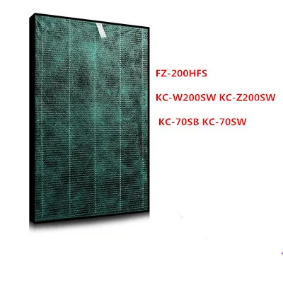 Goedkoop Luchtreiniger Deel FZ 200HFS HEPA Dust Collection Filter voor Sharp KC W200SW KC Z200SW KC 70SB KC 70SW FZ A41HFR Luchtreiniger
