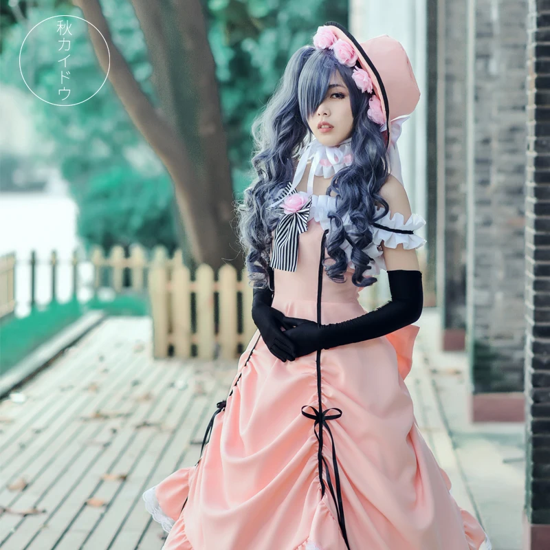 Black Butler Ciel Fantome Cosplay Costumes Femmes Fille Mode Style