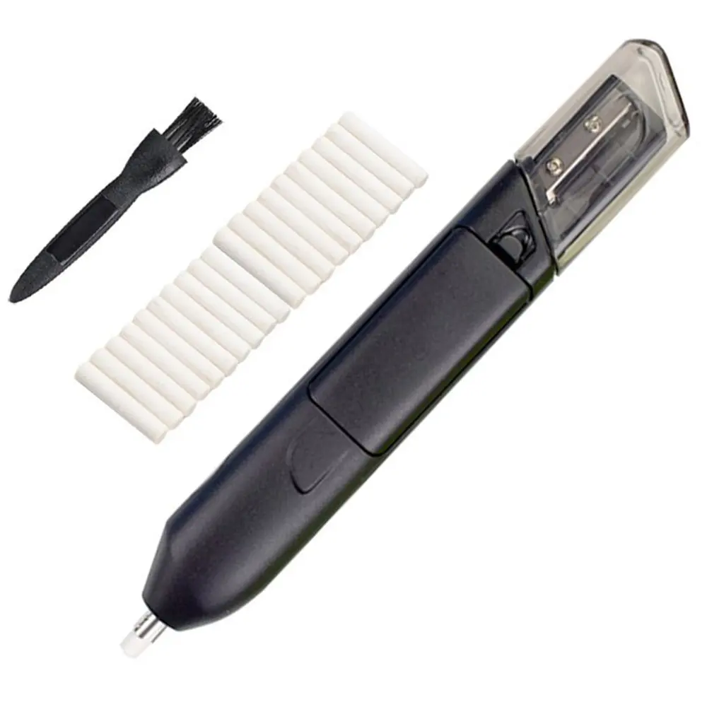 

MYLIFEUNIT Multifunctional Electric Eraser Sketch Eraser with Pencil Sharpener
