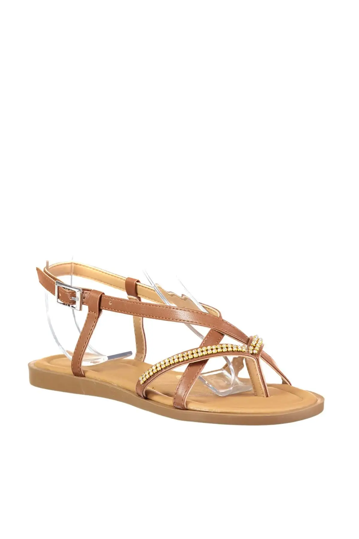 Trendyol Tan женские босоножки TAKSS19OZ0046|Боссоножки и сандалии| |