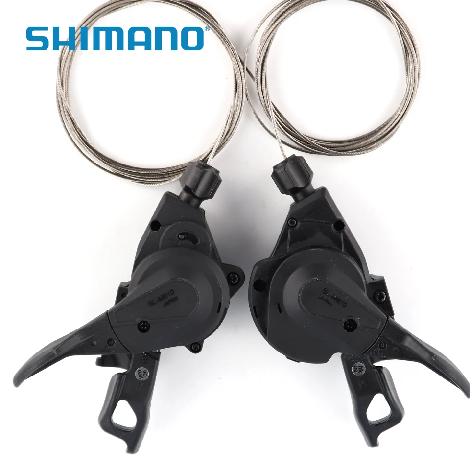 SHIMANO Deore SL M610-I 2/3x10 скоростей I-Spec рычаг переключения скоростей, набор спец триггеров Rapidfire переключения, аксессуары для горного велосипеда