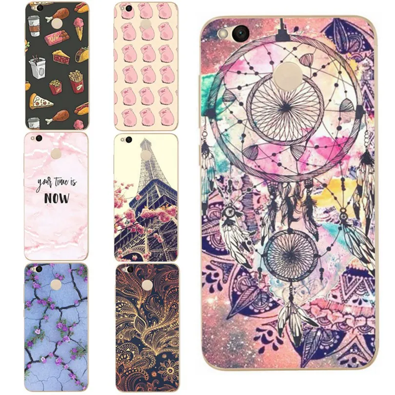 Soft Phone Case For Xiaomi Redmi 4X Note 4 4A 3 TPU Colorful Unicorn Mandala Painted Mi A1 Pro D070 |