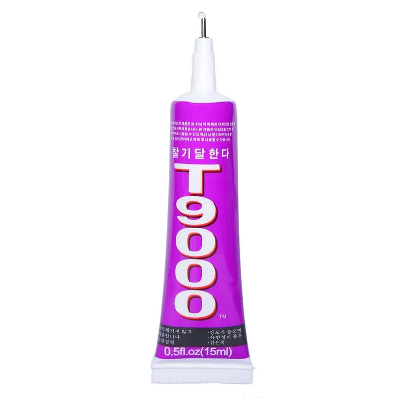 

4Pcs Transparent 15ML T9000 Glue Epoxy Resin Adhesive Nail Fabric Liquid Wood Bts Plastic Metal Textile Rhinestone Jewelry Stone