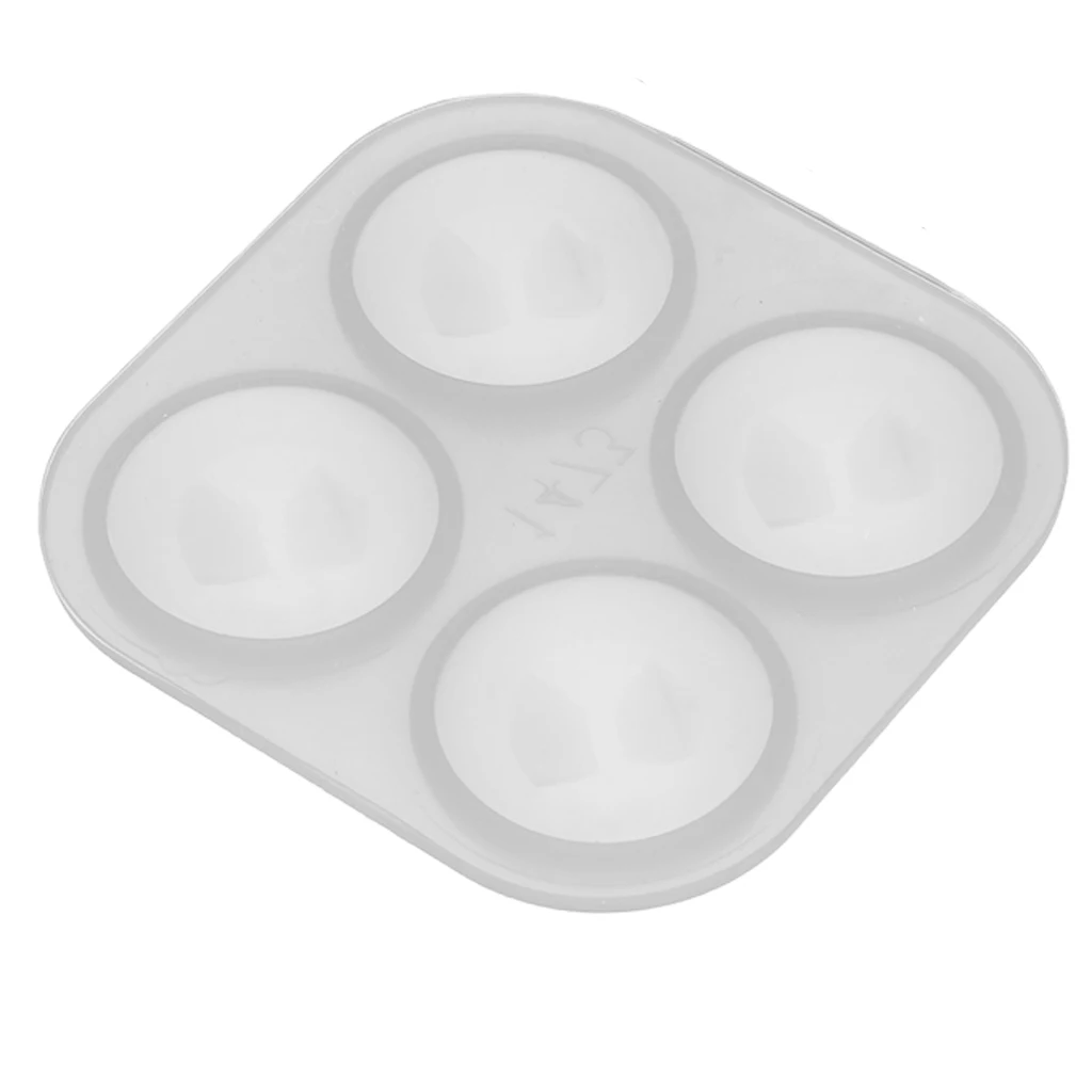 1-Pack 25mm/1inch Resin Silicone Cabochon Mold for Resin Epoxy Polymer Clay, Half Round Dome Jewelry Casting Mould