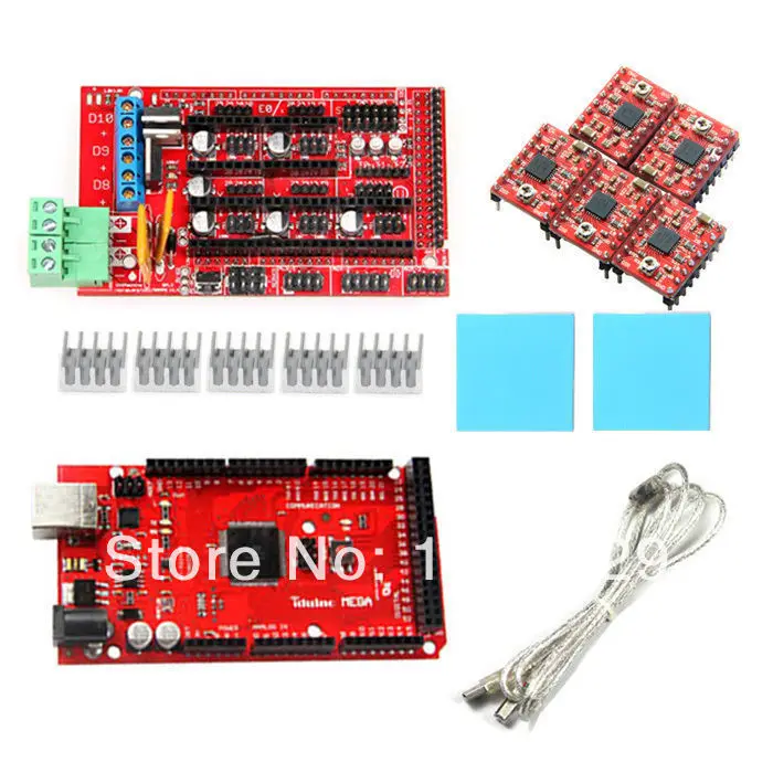 Stepper Motor Driver Controller Shield w/ StepStick Driver A4988 for 3D printer Stepper Motor Driver Controller Shield w/ StepStick Driver A4988 for 3D printer