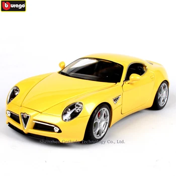 

Bburago 1:18 Alpha 8C Competizione Alloy Retro Car Model Classic Car Model Car Decoration Collection gift