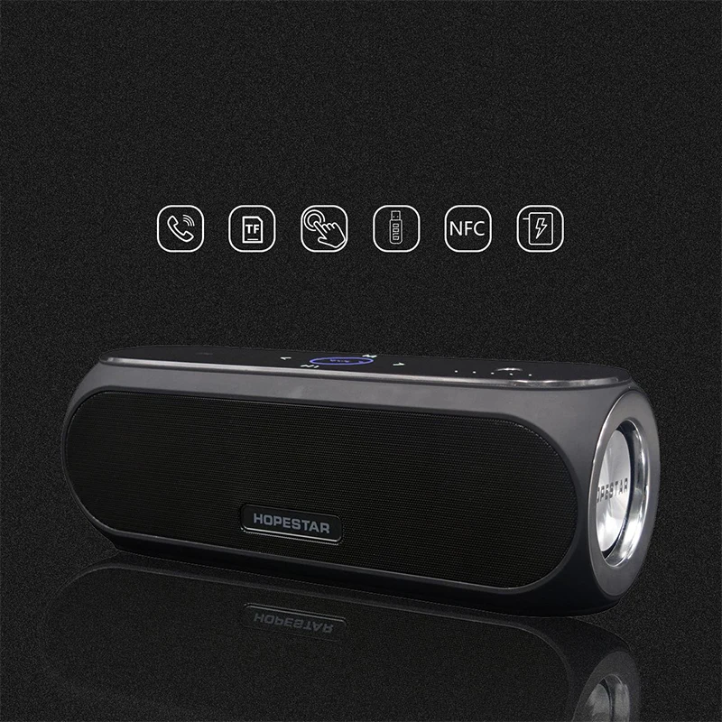 Hopestar H19 NFC сенсорная Беспроводная bluetooth колонка стерео басовая Mp3 Altoparlante сабвуфер s