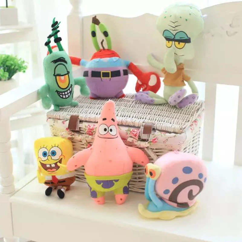 spongebob stuffed toys