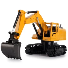 New Crawler Excavator Wireless Control Truck Clasps Car Mechanical And Electrical Toy Model Plastic Remote Controller