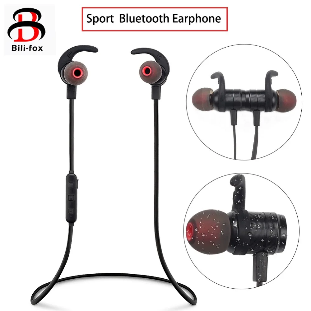 

Waterproof Wireless Headphone Bluetooth Earphone Headset For Smartphone Neckband Deep Bass Sport Headphones with Mic Auriculares