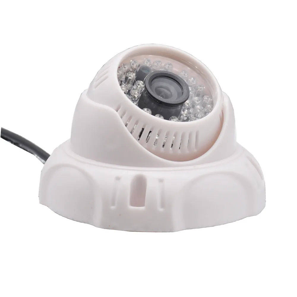 

Dome Analog CMOS 800TVL 3.6MM Lens CCTV Camera Video Surveillance night vision indoor BNC Color Security Camera NTSC PAL White